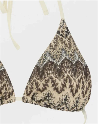 Beck Söndergaard - Amber Bel Bikini Top - Mocha Brown 